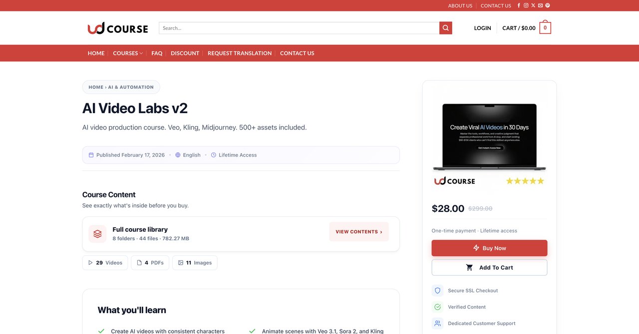 AI Video Labs v2 by UDCourse
