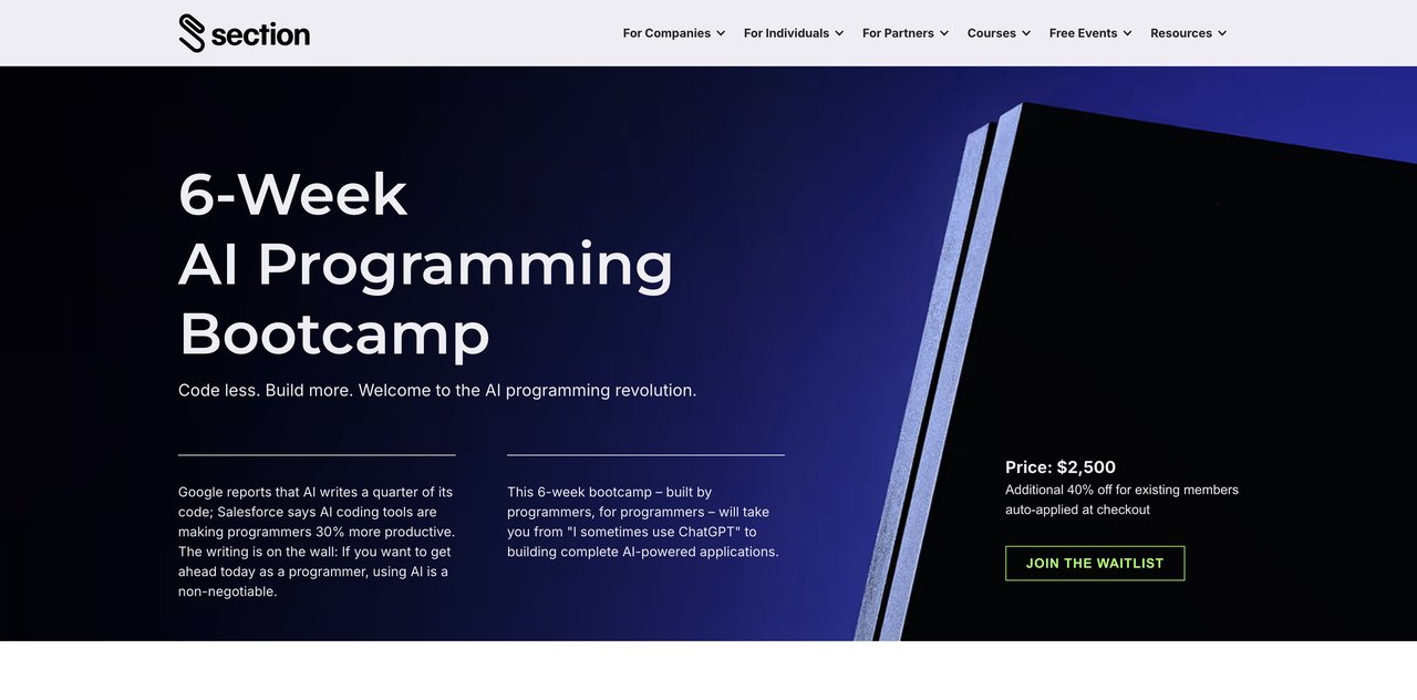 AI for Programmers Mini-MBA by Section AI