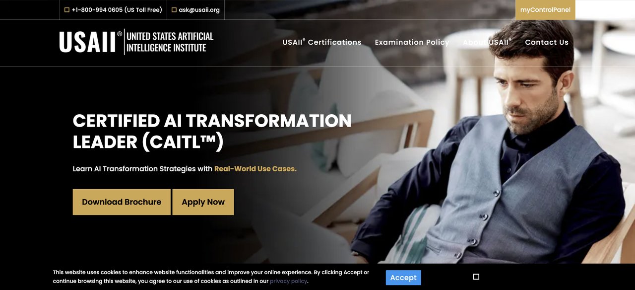USAII Certified AI Transformation Leader