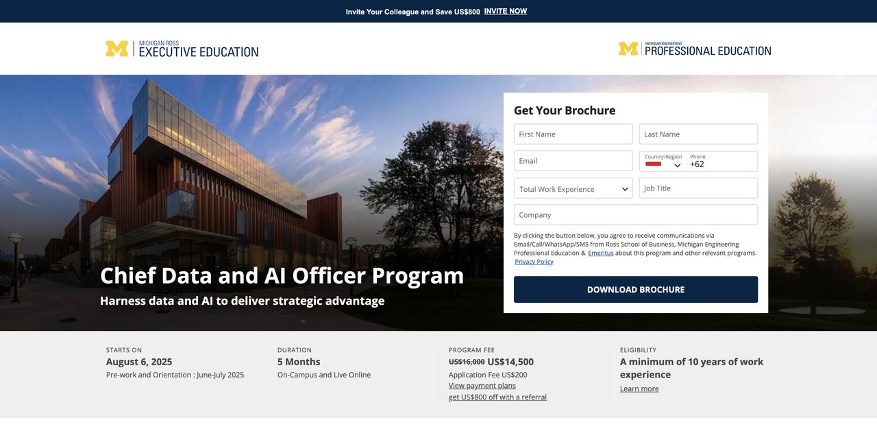 Michigan Ross Executive Education
