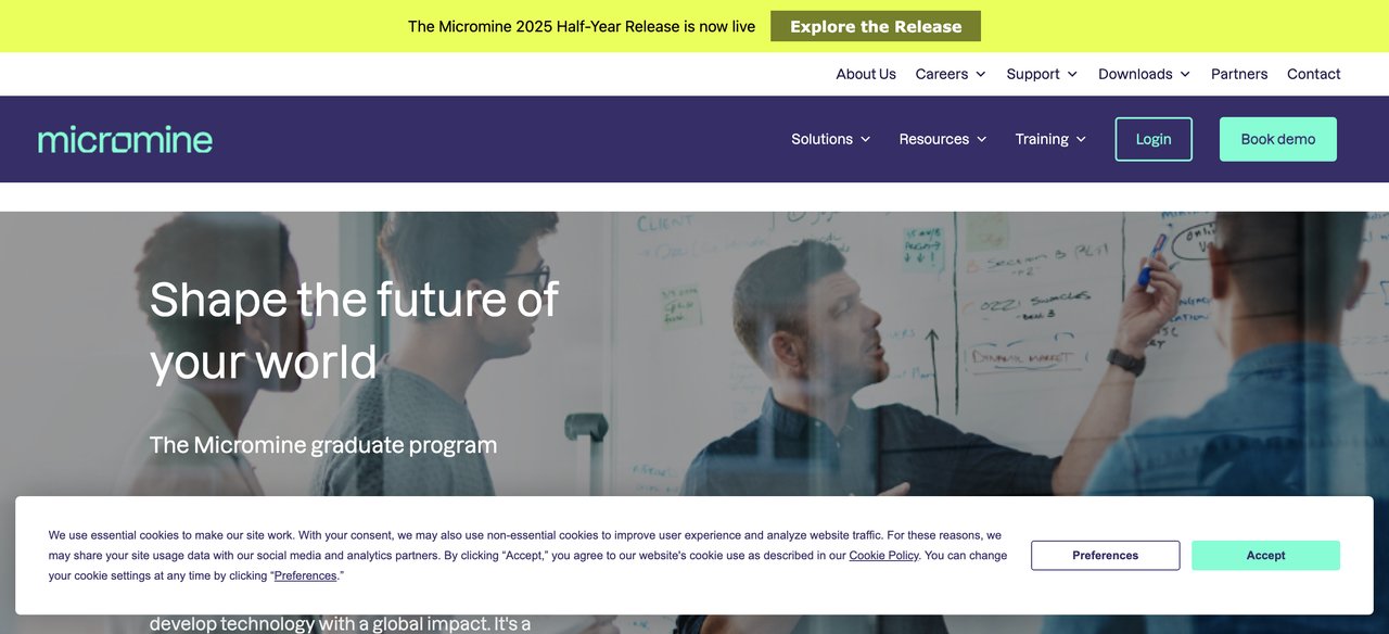 Micromine Graduate Program