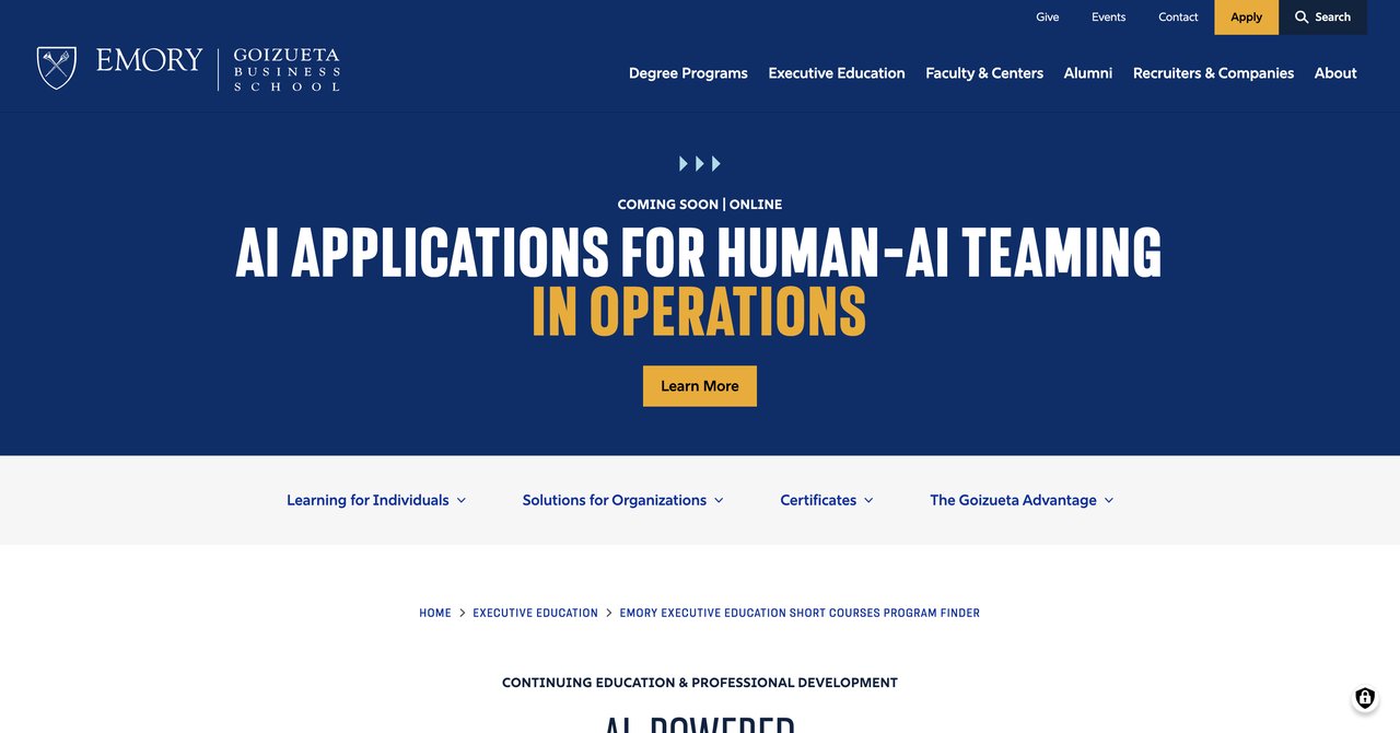 Emory University AI Operations
