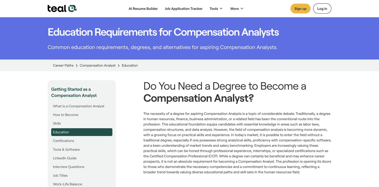 Certified Compensation Professional