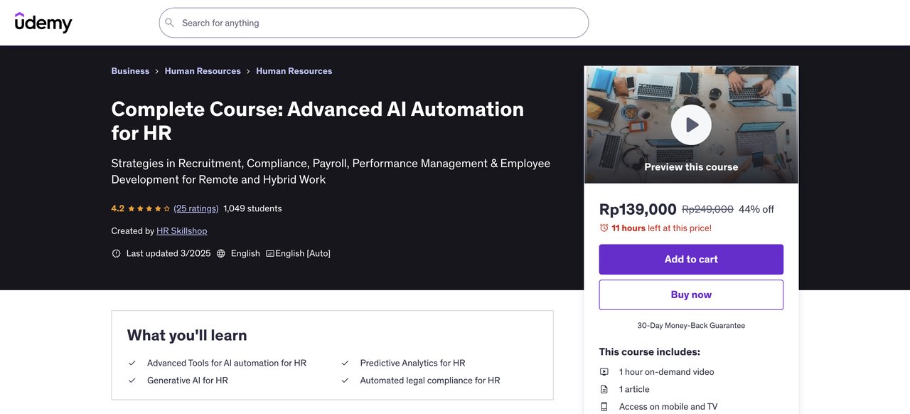 Complete Advanced AI Automation for HR