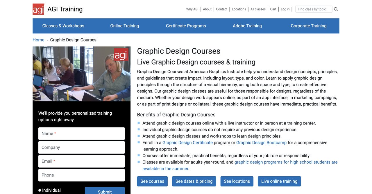 AI Graphic Design Course Online by AGI Training