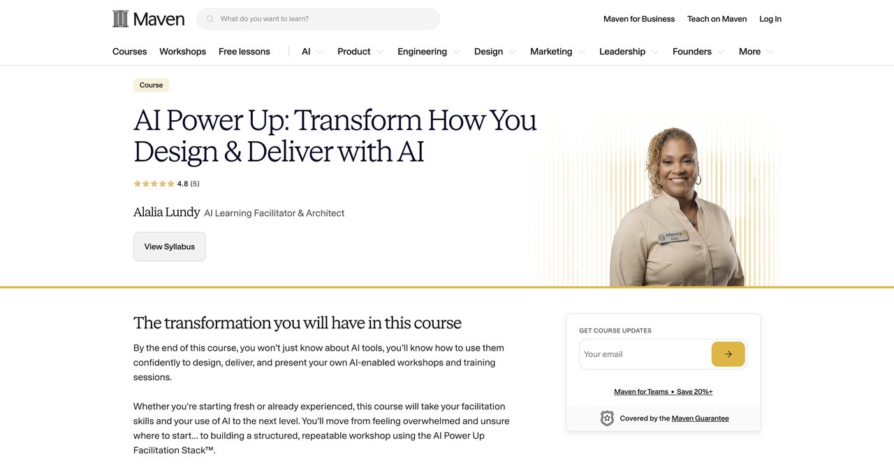 AI Power Up by Maven's Alalia Lundy