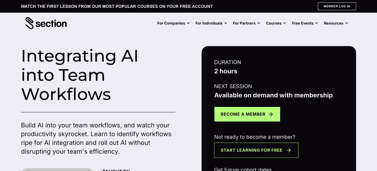 Integrating AI into Team Workflows