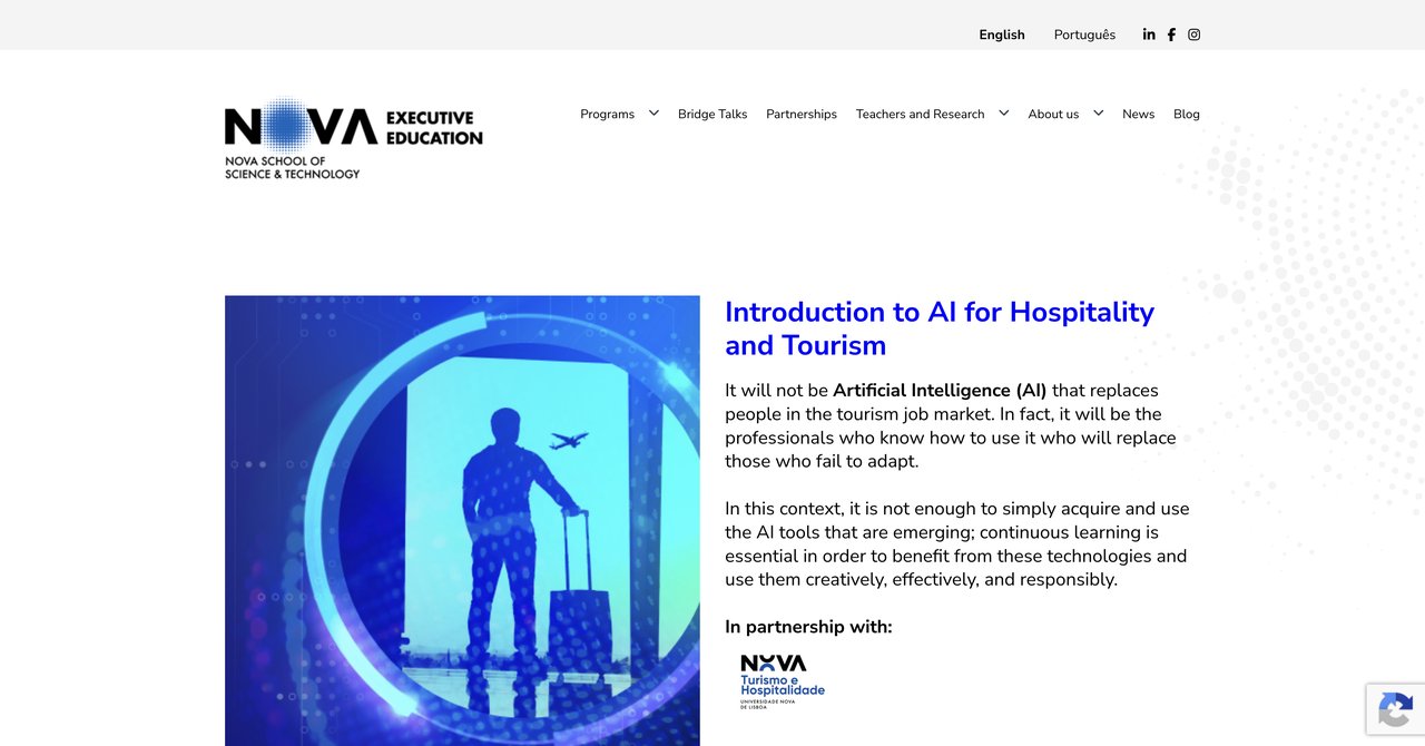 Introduction to AI for Hospitality and Tourism