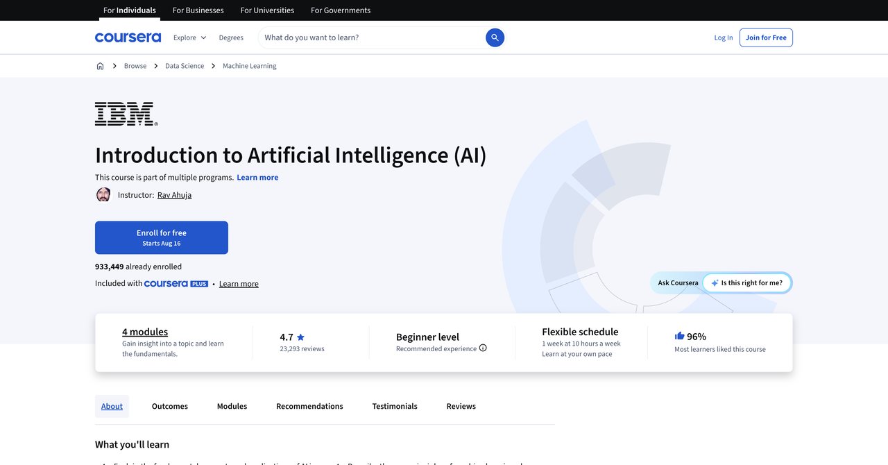 Introduction to AI by IBM