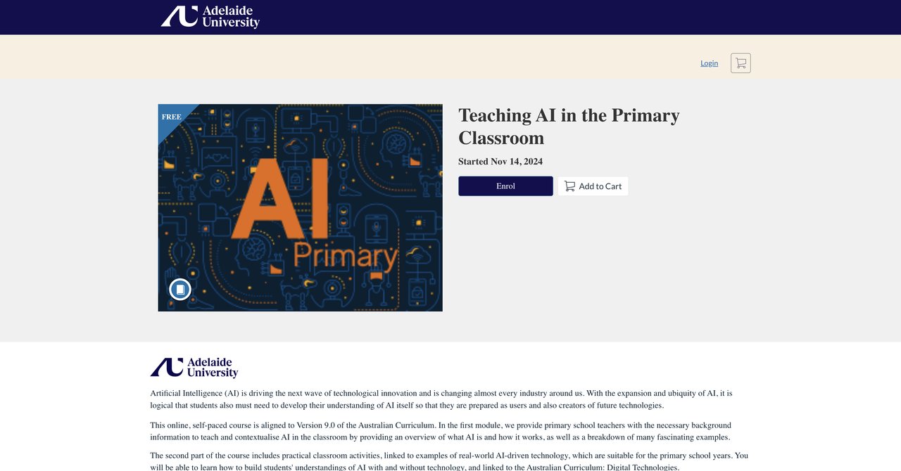 Teaching AI in the Primary Classroom