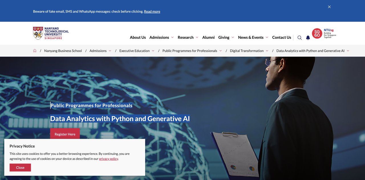 Data Analytics with Python and Generative AI