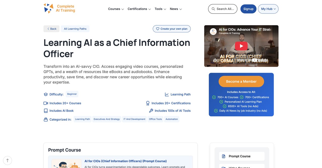 CompleteAI Training - AI for CIOs