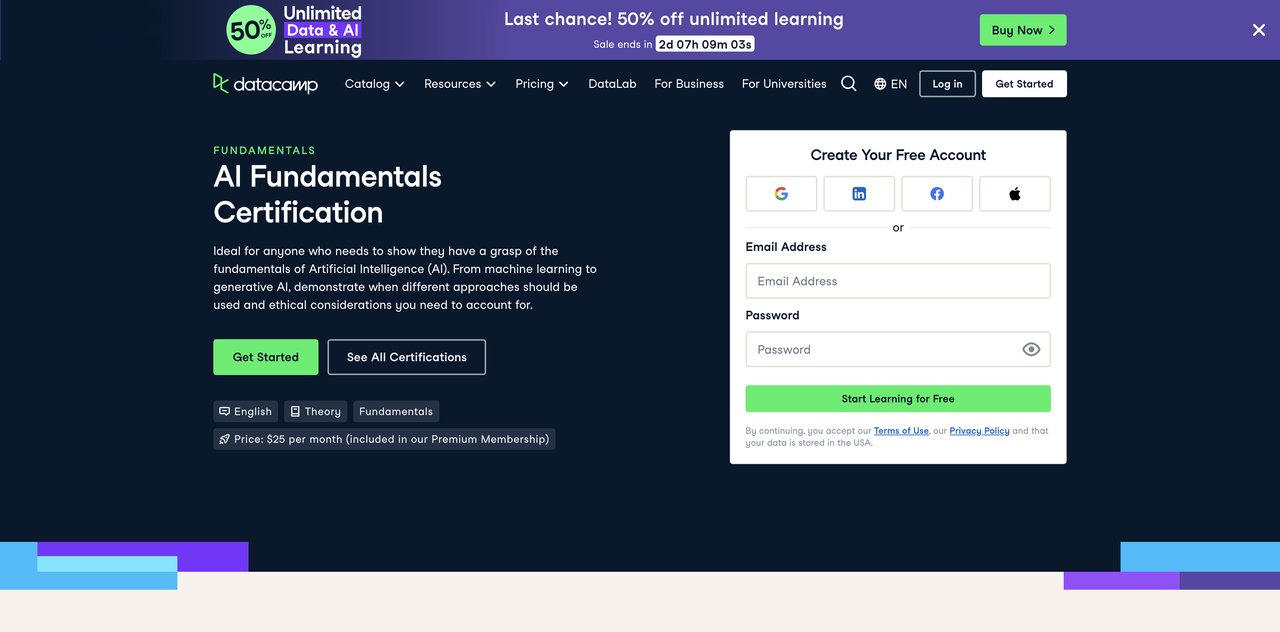 AI Fundamentals Certification