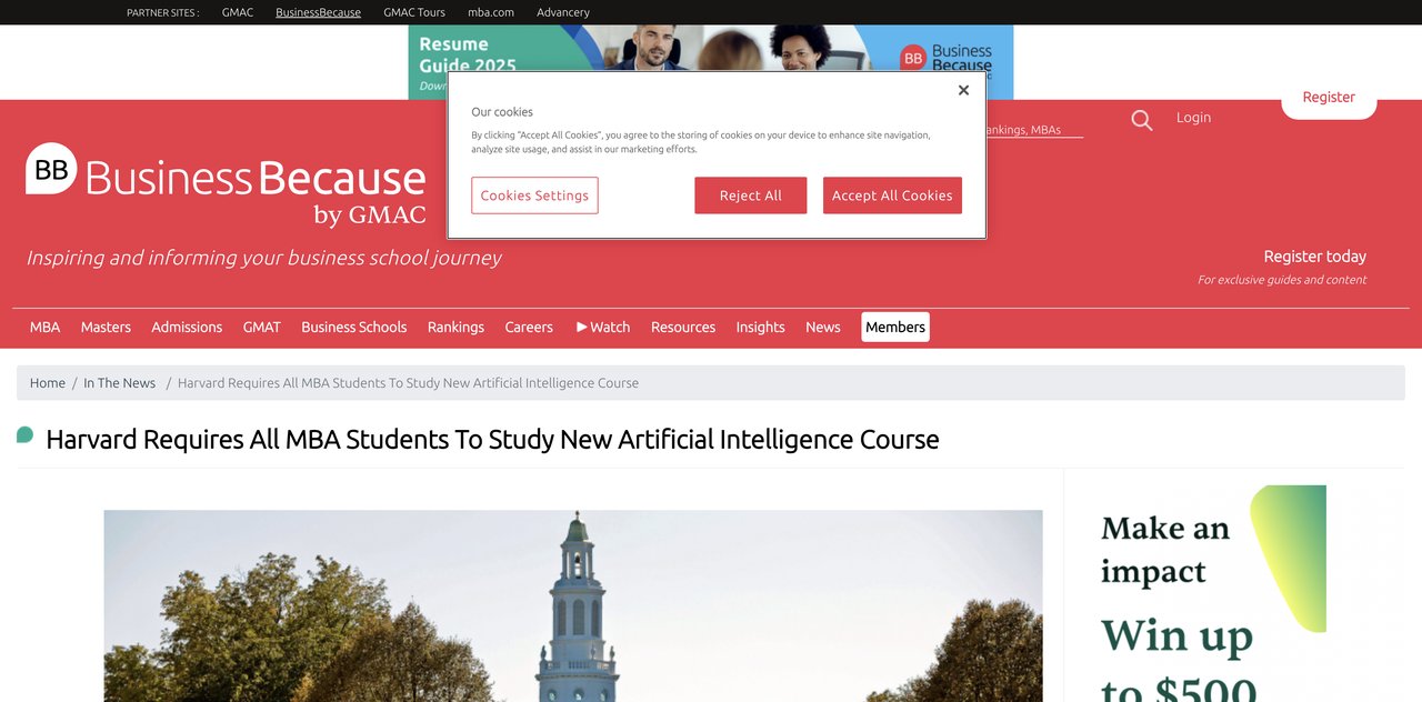 Leadership Program in AI and Analytics