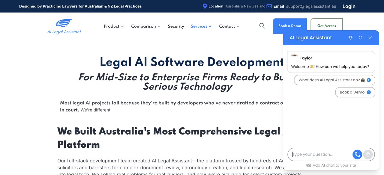 Legal AI Software Development