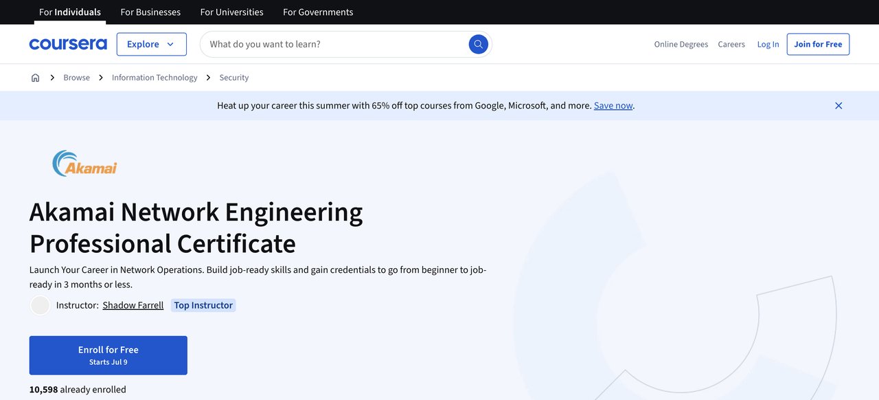 Akamai Network Engineering