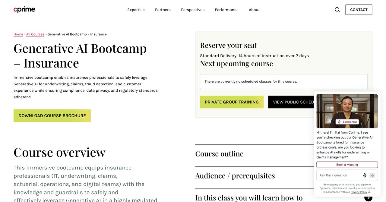 Cprime Generative AI Bootcamp
