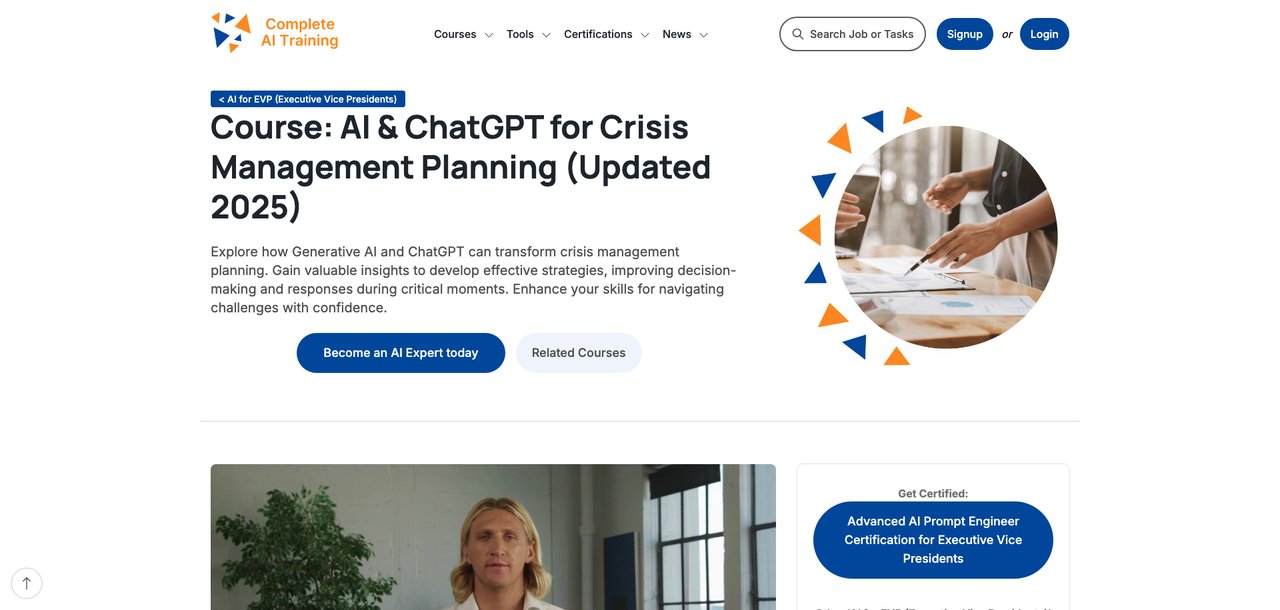 AI & ChatGPT for Crisis Management Planning
