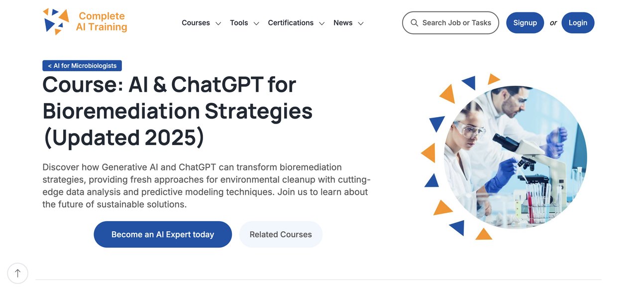AI & ChatGPT for Bioremediation Strategies