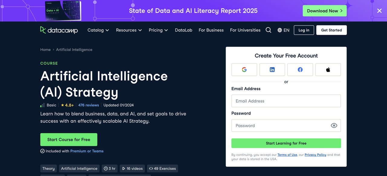 AI Strategy by DataCamp