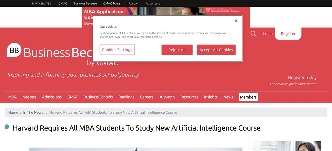 AI Essentials by Harvard Business School Online