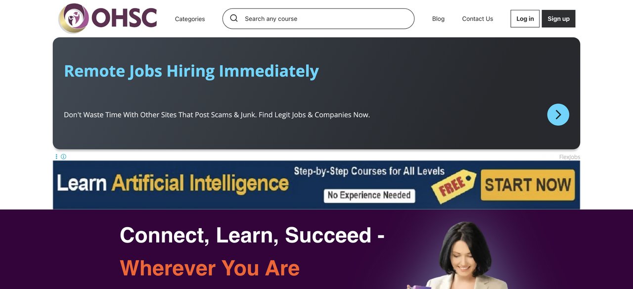 OHSC AI and Supply Chain Free Course