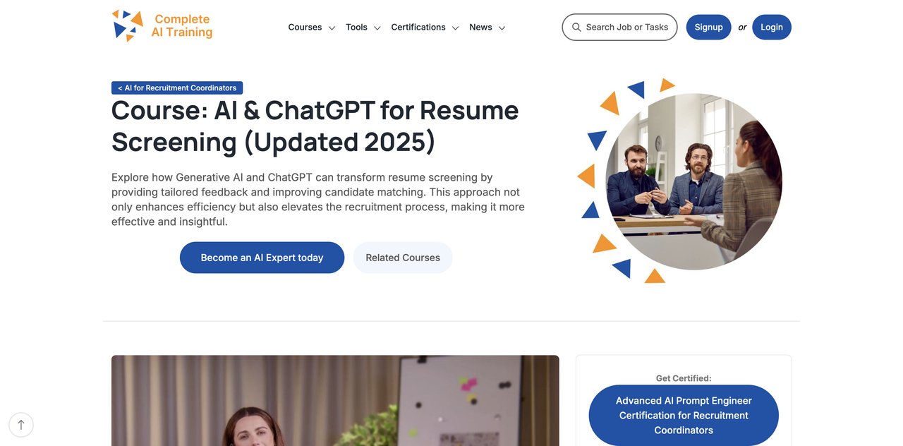 AI & ChatGPT for Resume Screening