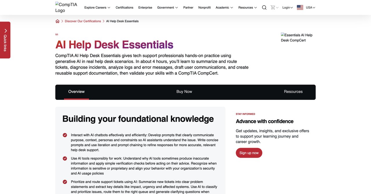 AI Help Desk Essentials