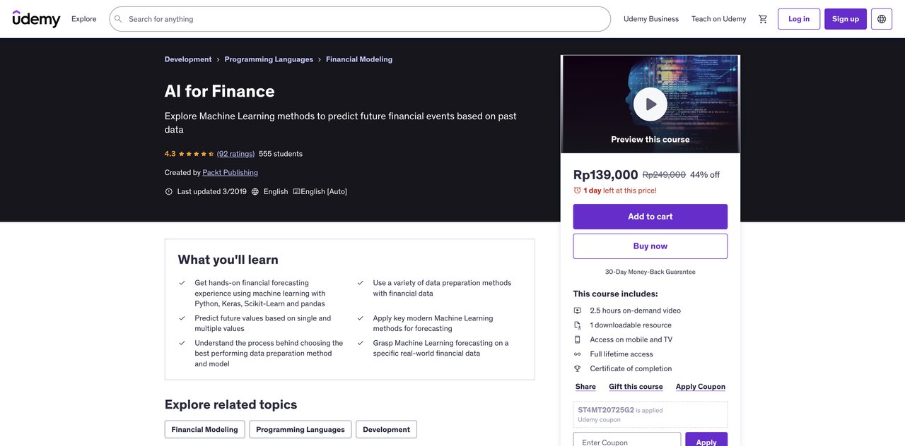 Advanced ChatGPT for Finance