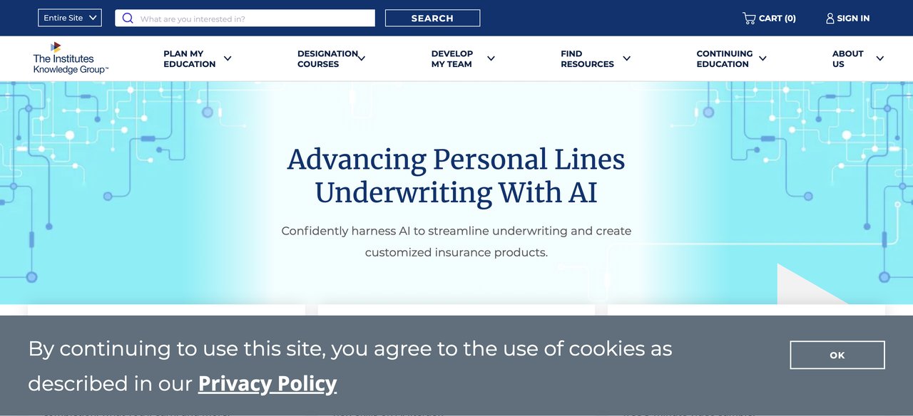 Advancing Personal Lines Underwriting With AI