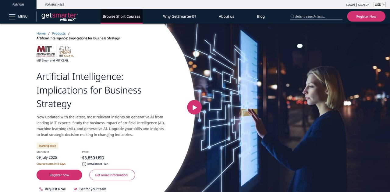 MIT AI Business Strategy