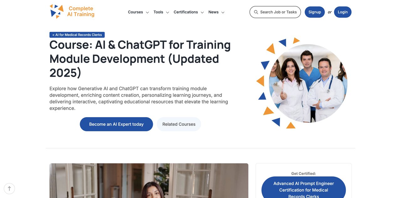 AI & ChatGPT for Training Module Development