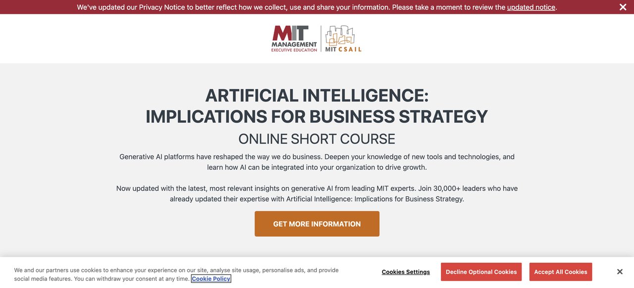 AI for Business Strategy