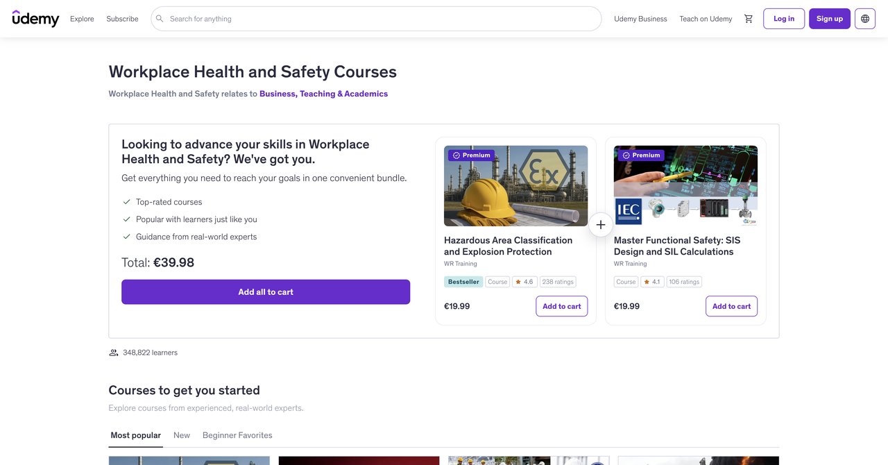AI in Health and Safety Practical Applications