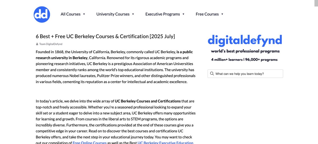 AI Business Strategies by UC Berkeley