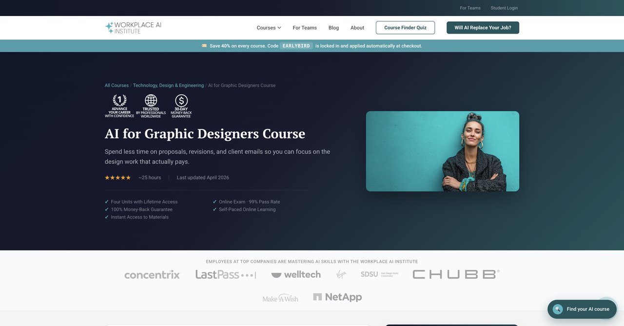 AI for Graphic Designers by Workplace AI Institute