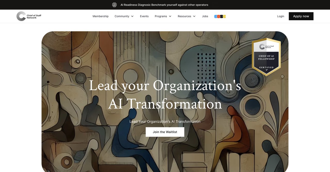 Chief of AI Fellowship