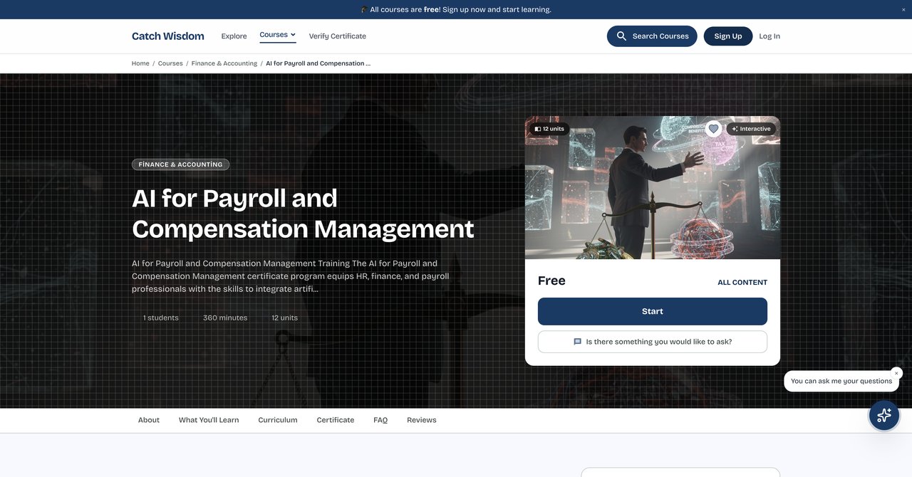 AI for Payroll and Compensation Management