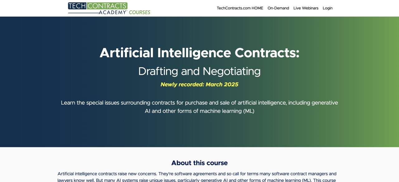 Tech Contracts Academy