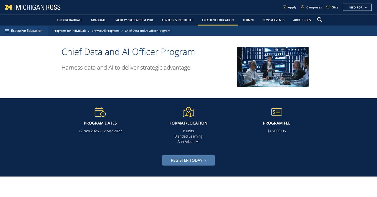 Michigan Ross CDO Program