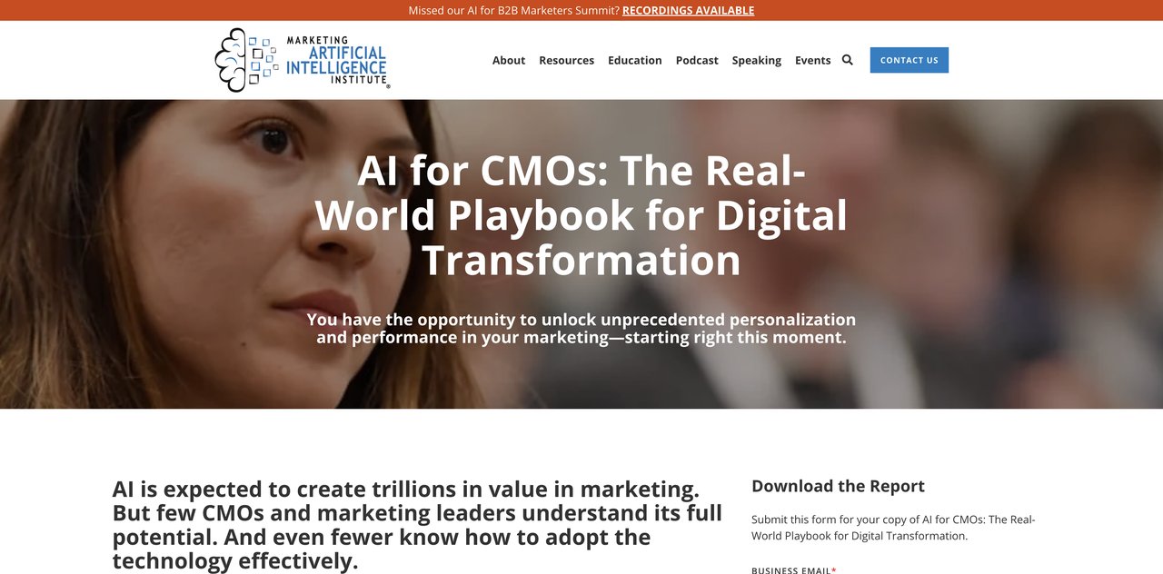 AI for CMOs