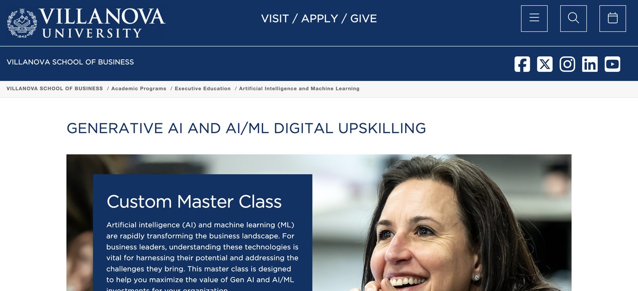 AI for Business by Bentley University