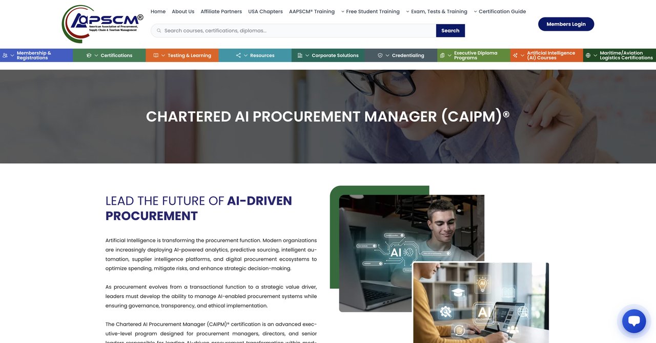 CAIPM Certification
