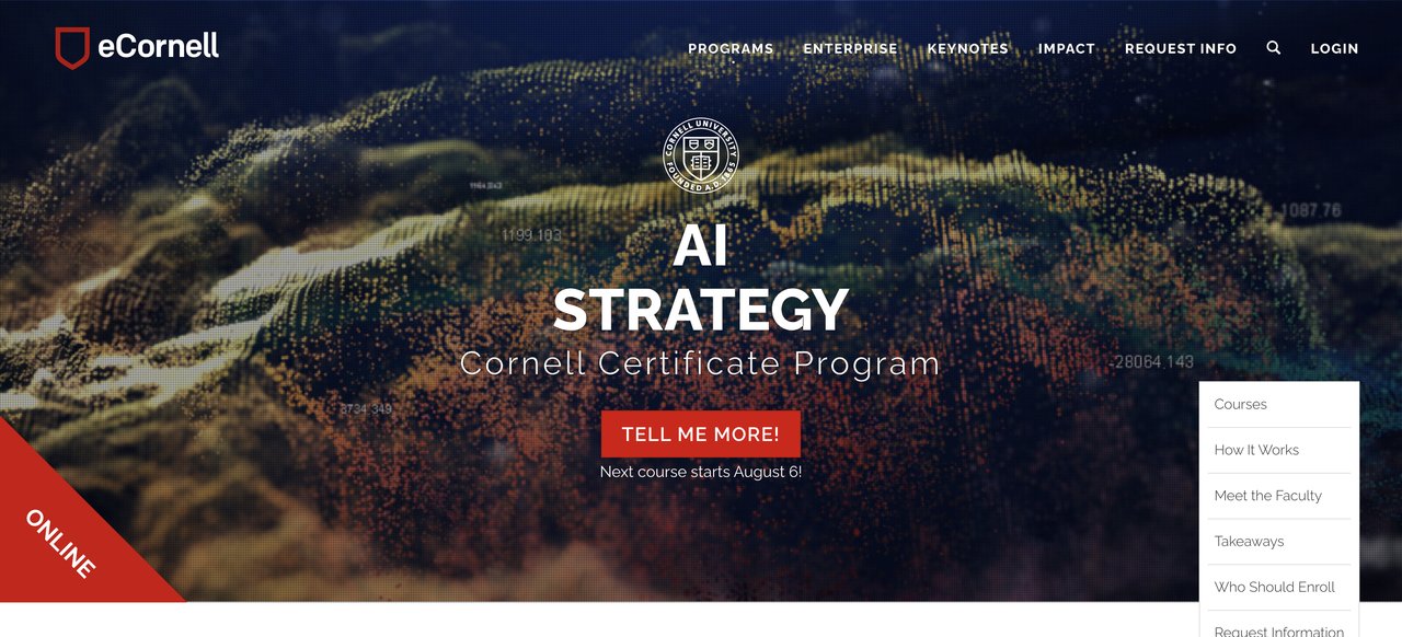 AI Strategy Certificate Program