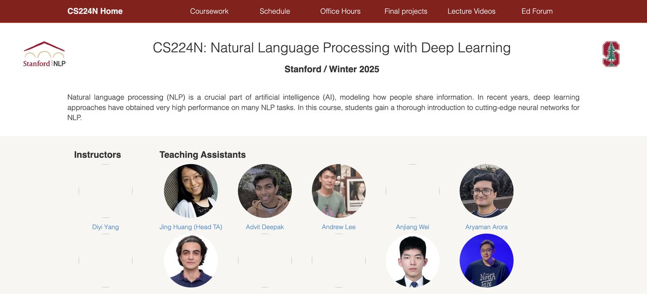 CS224N: NLP with Deep Learning