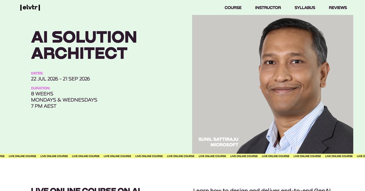 AI Solution Architect