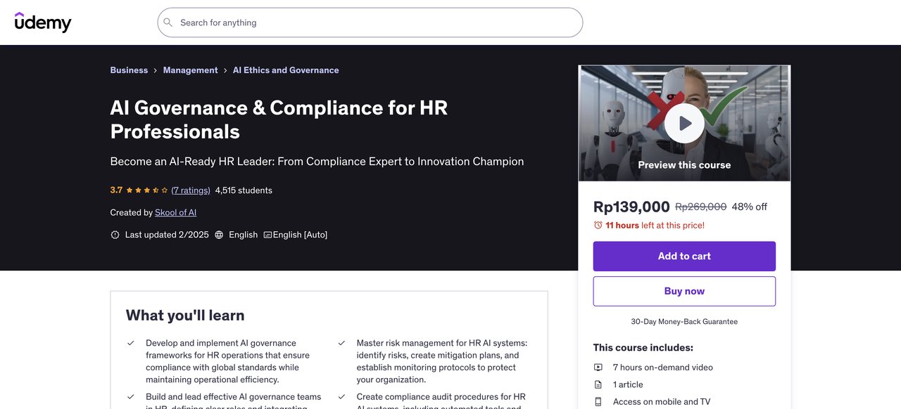 AI Governance & Compliance for HR
