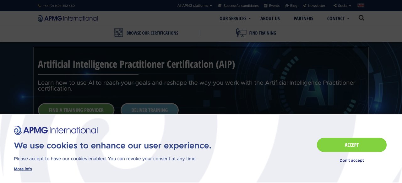 Artificial Intelligence Practitioner Certification