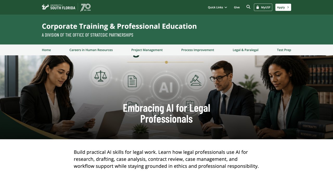 USF AI Legal Professionals