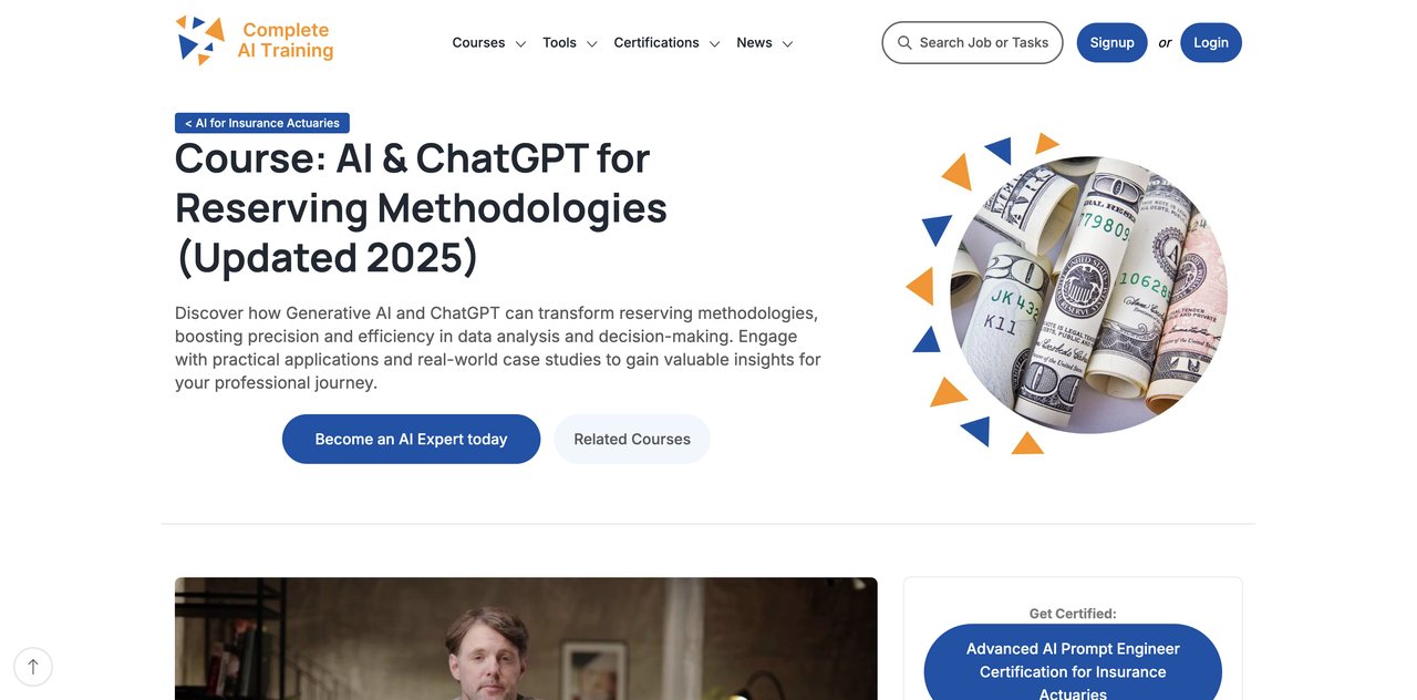 AI & ChatGPT for Reserving Methodologies